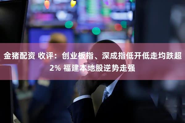 金猪配资 收评：创业板指、深成指低开低走均跌超2% 福建本地股逆势走强